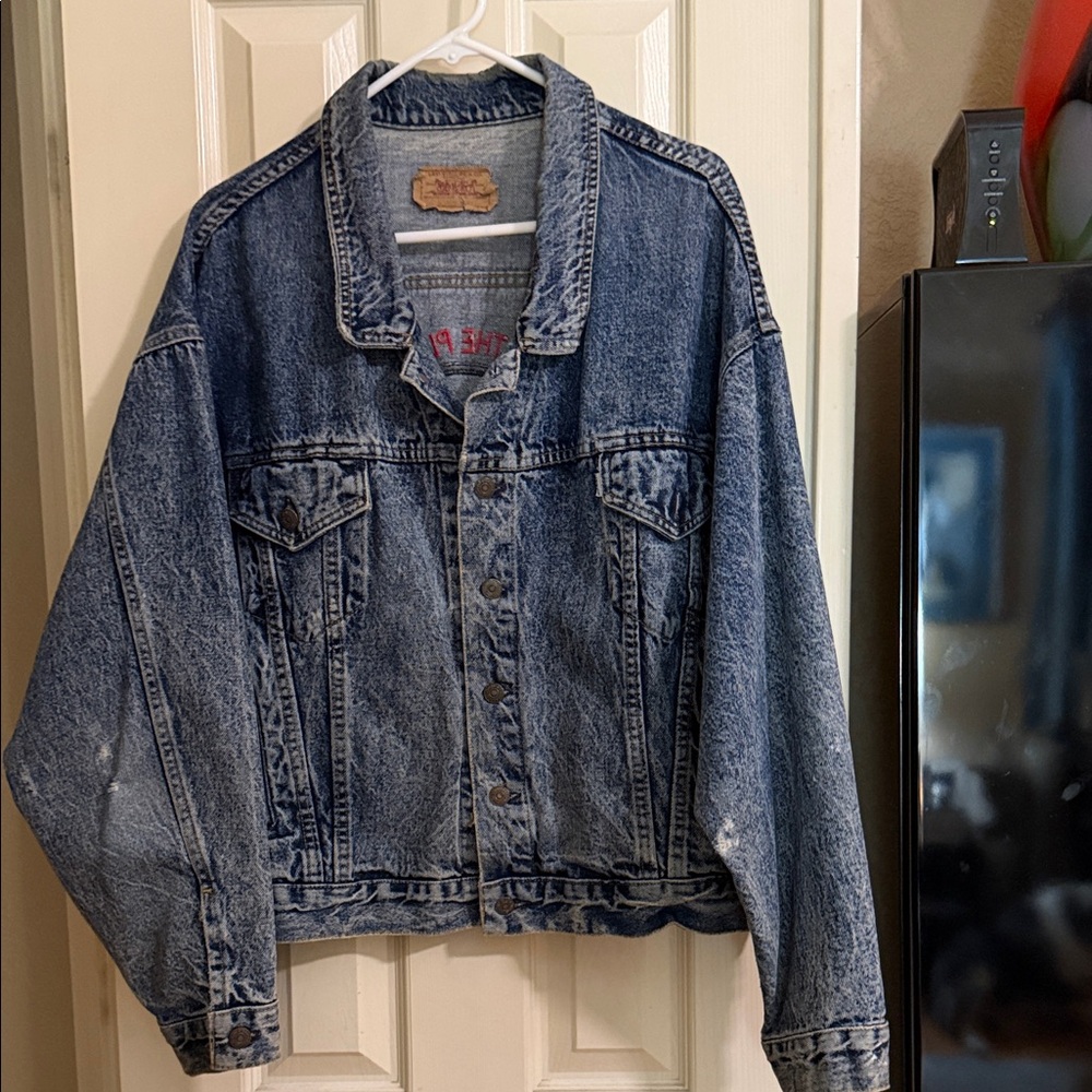 Vintage Hardrock New York Levi's Blue Denim Jacket